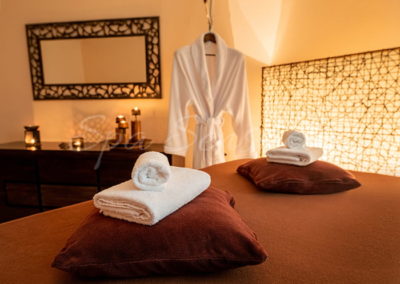 Ruhiges Spa-Ambiente im Massagestudio Spa Sensuel, Zürcher Unterland
