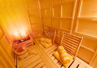 Diskrete private Sauna im Massagesalon mit Spa Atmosphäre – Spa Sensuel nahe Zürich