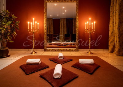 Ruhiger Massagebereich im Spa Sensuel, Zürcher Unterland