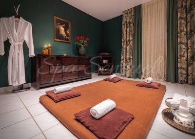 Ruhiger Massagebereich im Spa Sensuel, Zürcher Unterland