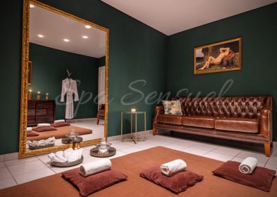 Ruhiger Massagebereich im Spa Sensuel, Zürcher Unterland